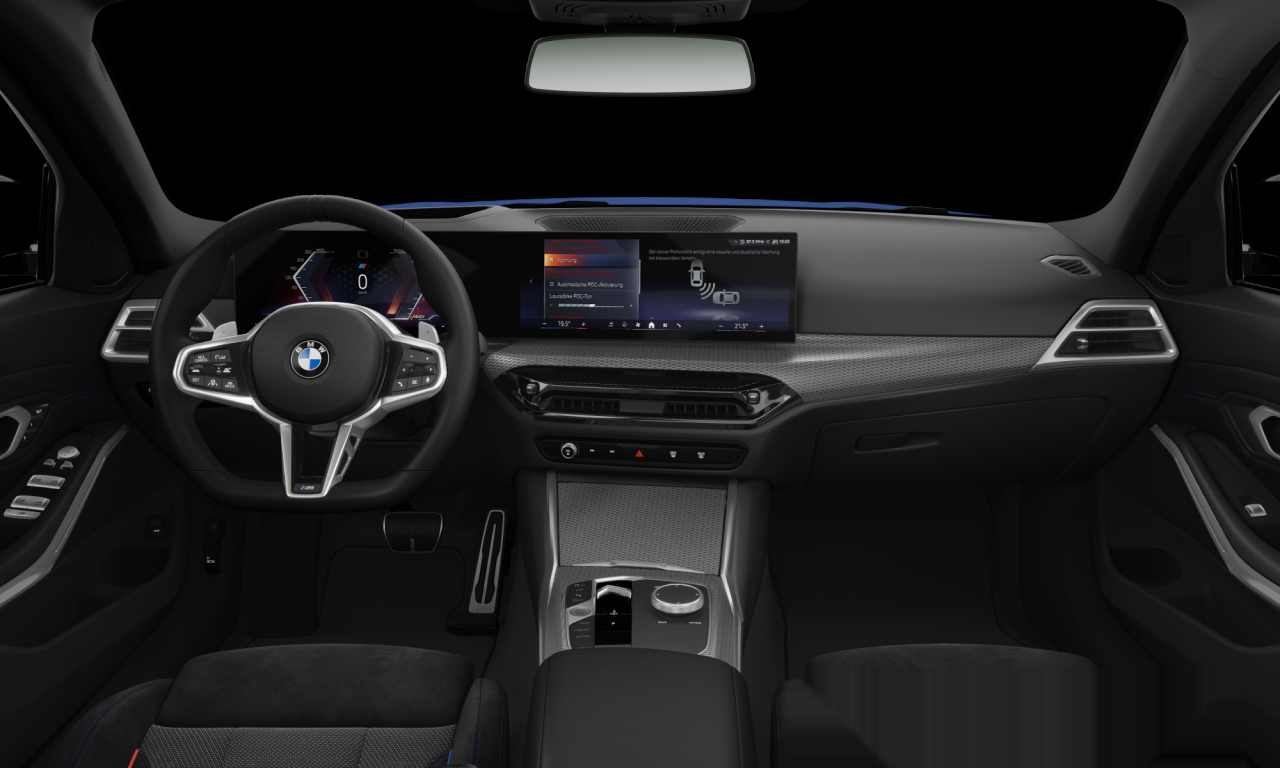 Interior of BMW 318i (G20 (MUE)), VIN WBA20FF0208F64799