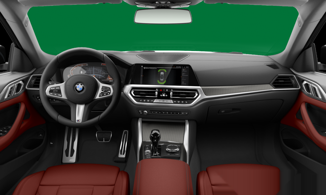 Interior of 2022 BMW 430i (G23), VIN WBA21AT000CM12597