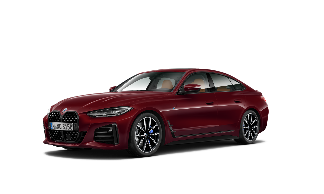 Exterior of BMW 420i (G26), VIN WBA21AV0XPFP13609