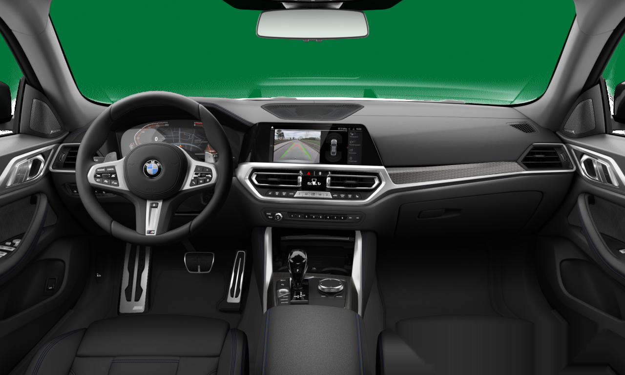 Interior of 2021 BMW 420d (G26), VIN WBA21AX020FM20421