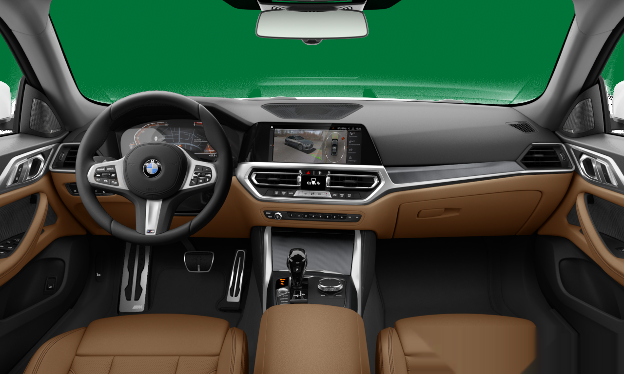 Interior of BMW 420d (G26), VIN WBA21AX080FM56713