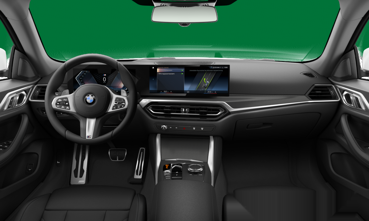 Interior of BMW 420d (G26), VIN WBA21AX080FS04301