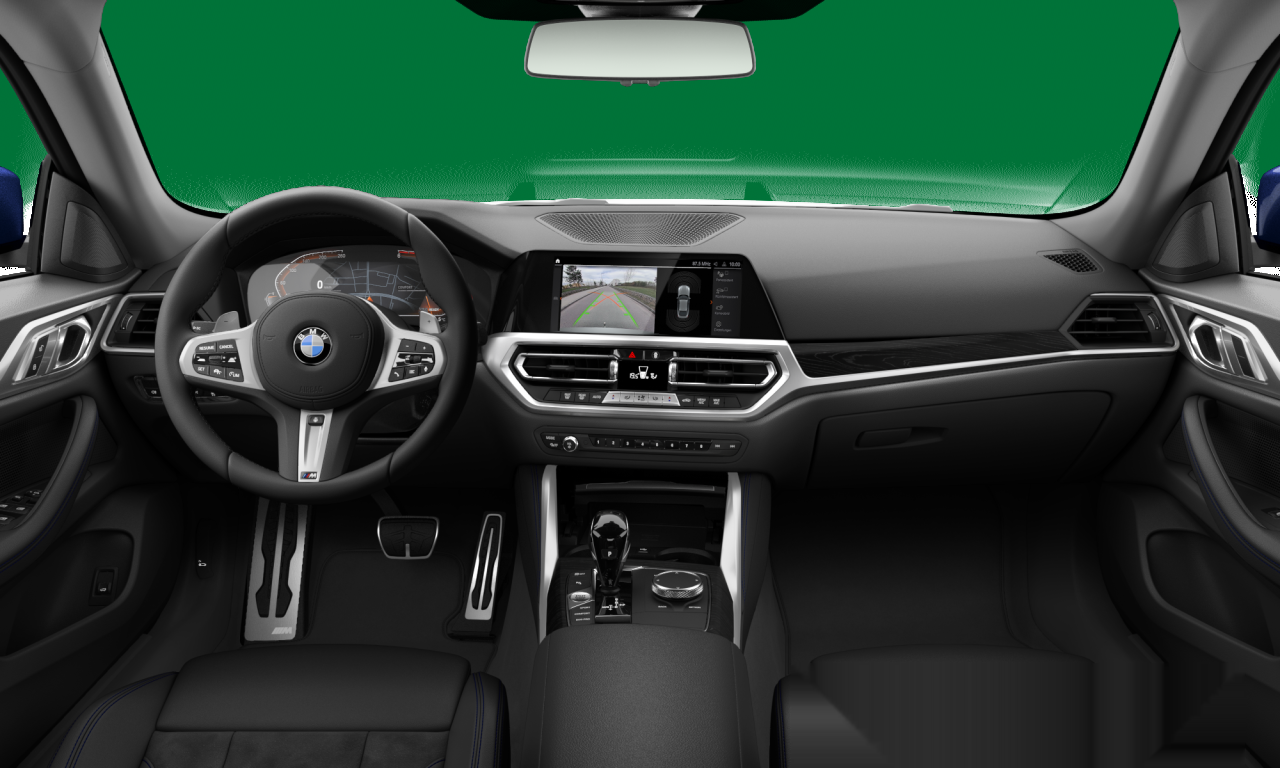 Interior of BMW 420d (G26), VIN WBA21AX0X0FN28320