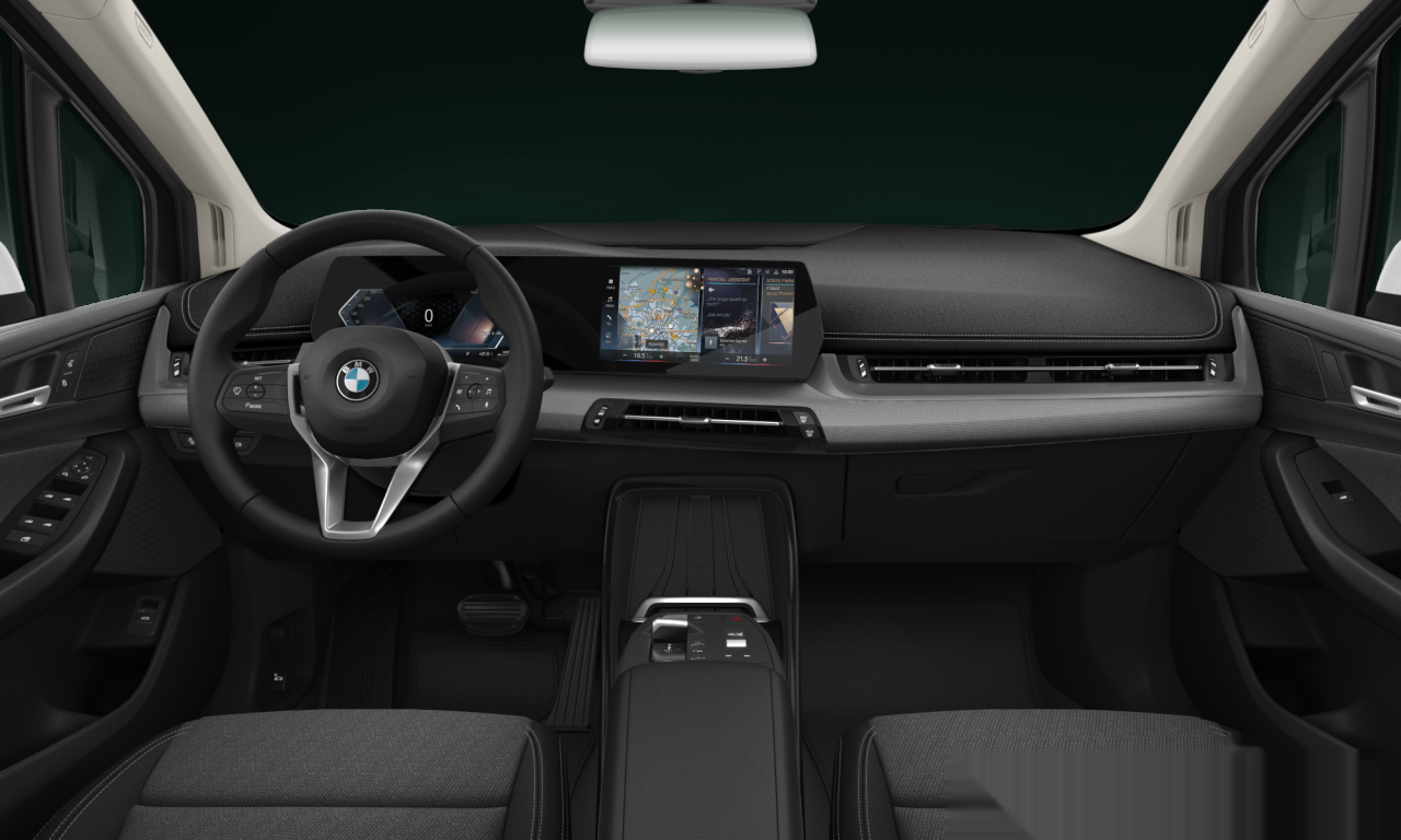 Interior of 2023 BMW 218i (U06), VIN WBA21BX0207N11365