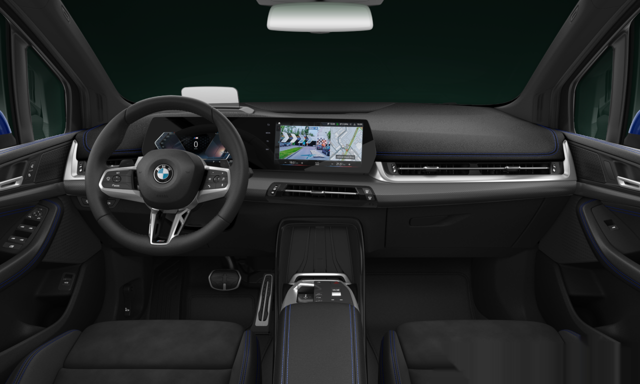 Interior of BMW 218d (U06), VIN WBA21BY0107M81919