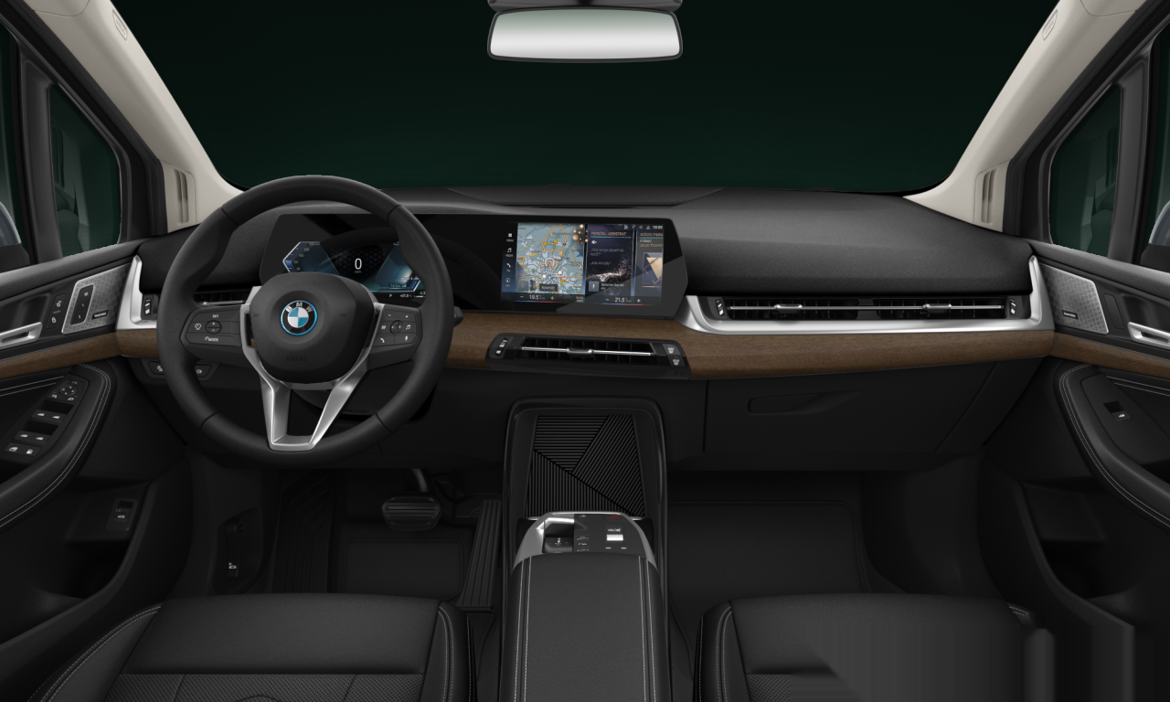 Interior of 2023 BMW 225e xDrive (U06), VIN WBA21EA0907M76222