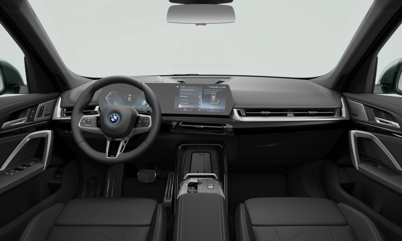 Interior of BMW X1 xDrive25e (U11), VIN WBA21EF06P5X10752