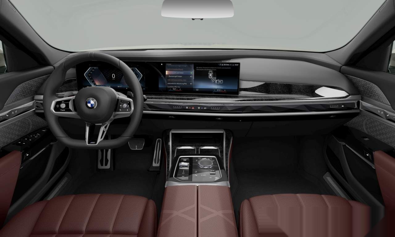 Interior of BMW 740i (Sedan (4 Doors)), VIN WBA21EH04PCN17962