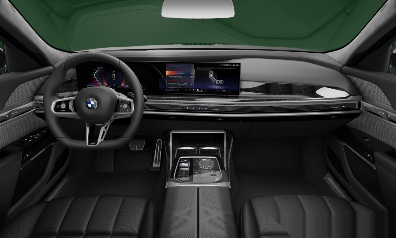 Interior of BMW 740d xDrive (G70), VIN WBA21EJ000CX82474