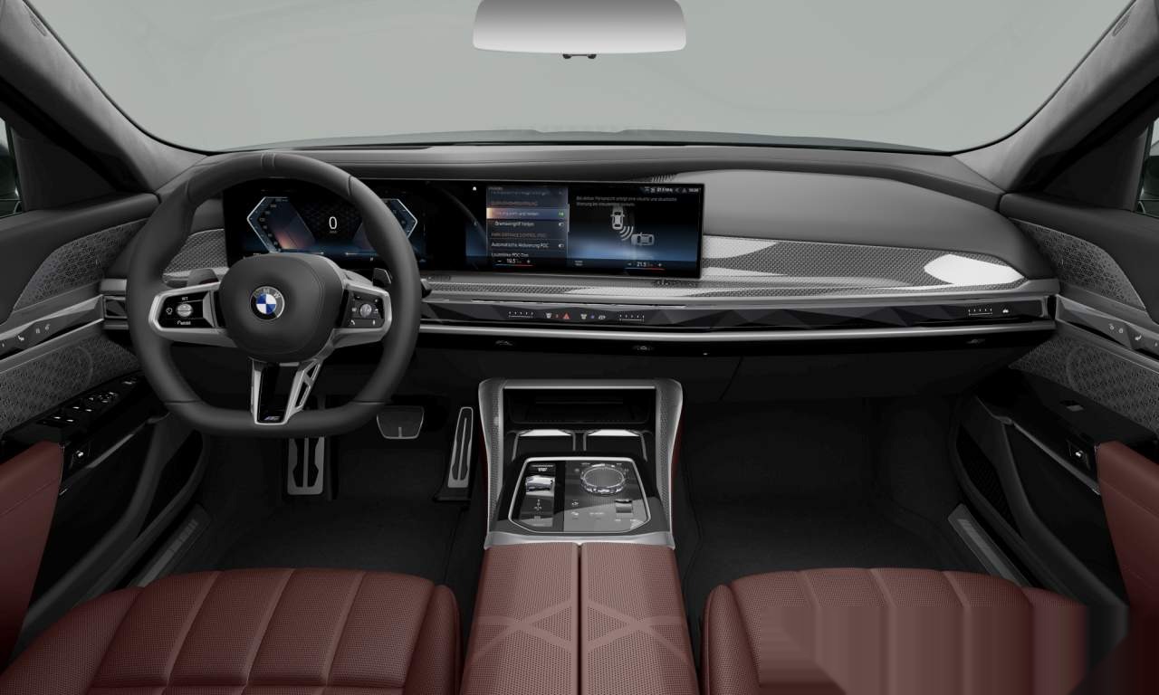 Interior of BMW 740d xDrive (Sedan (4 Doors)), VIN WBA21EJ02PCN03603