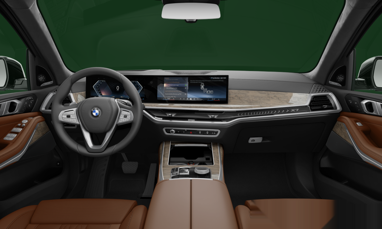 Interior of BMW X7 xDrive40i (G07 (MUE)), VIN WBA21EM02R9V74926