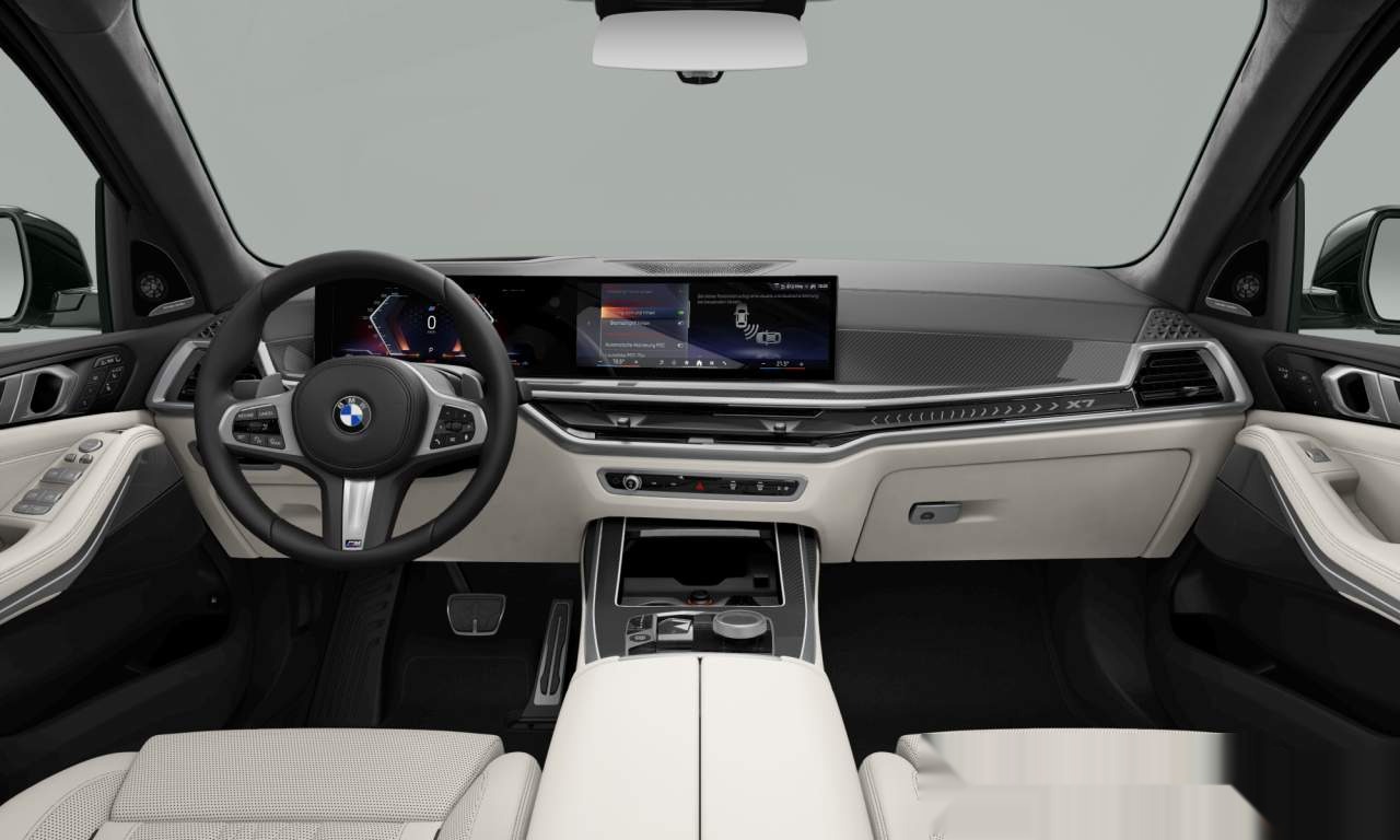Interior of 2024 BMW X7 xDrive40i (Sports Activity Vehicle (5 Doors)), VIN WBA21EM05S9Y75602