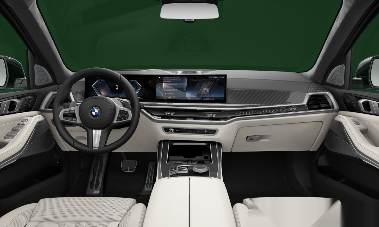 Interior of 2023 BMW X7 xDrive40d (G07 (MUE)), VIN WBA21EN0009S06925