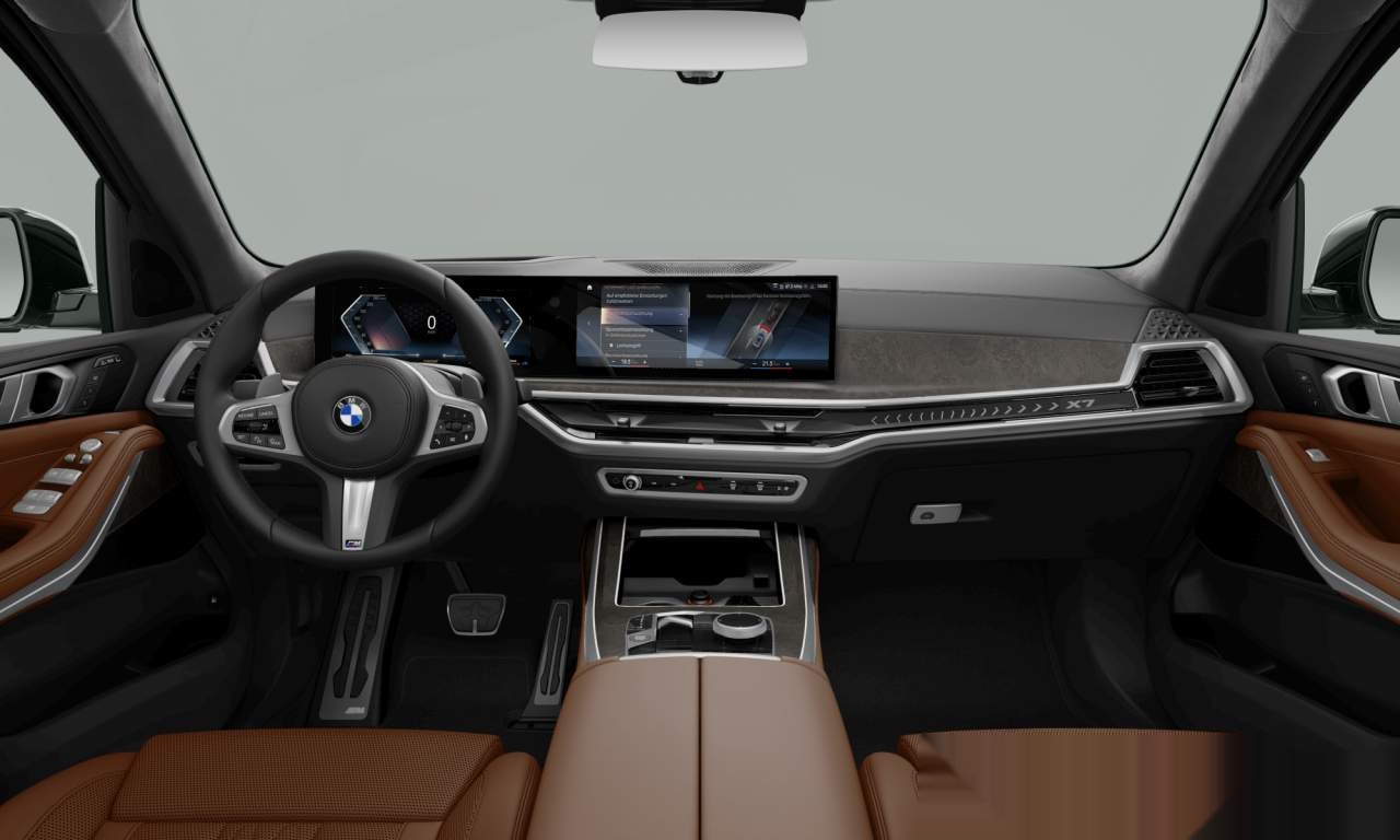 Interior of BMW X7 xDrive40d (Sports Activity Vehicle (5 Doors)), VIN WBA21EN0309R79694