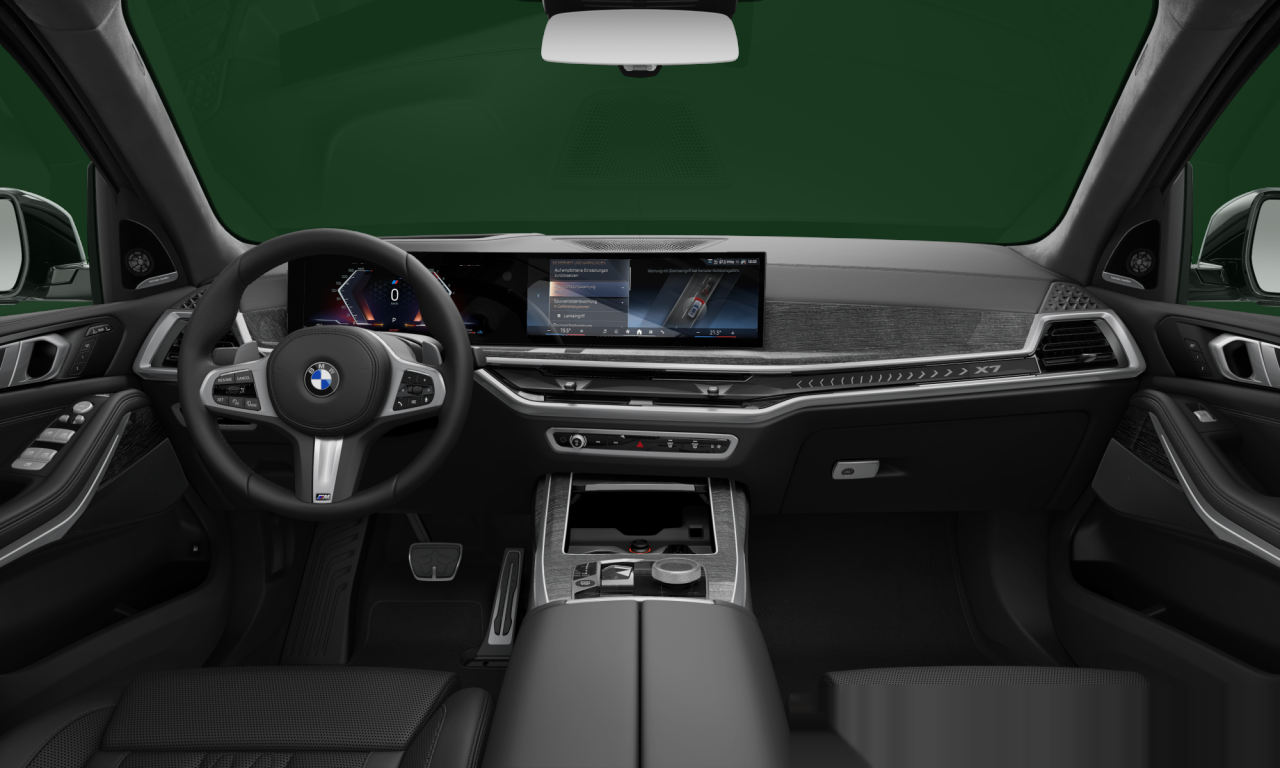 Interior of 2024 BMW X7 xDrive40d (G07 (MUE)), VIN WBA21EN0409X48870
