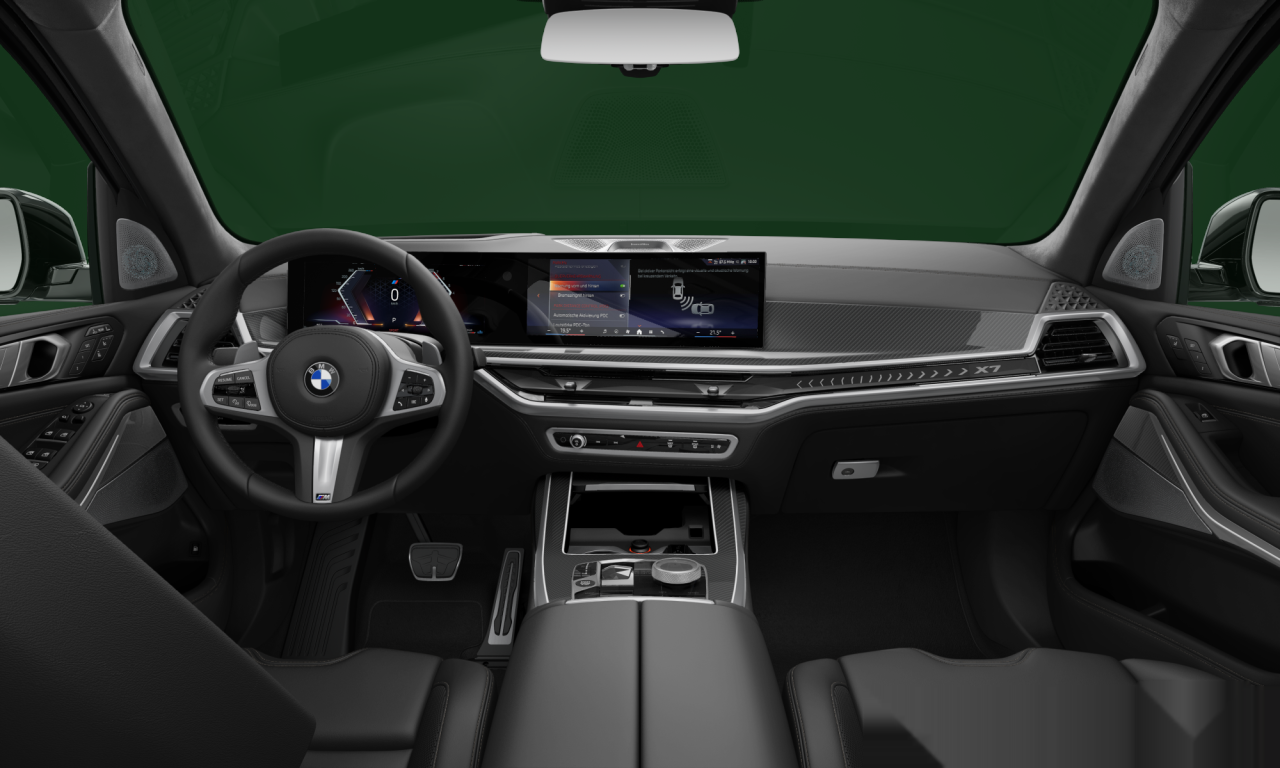 Interior of BMW X7 xDrive40d (G07 (MUE)), VIN WBA21EN0509137309
