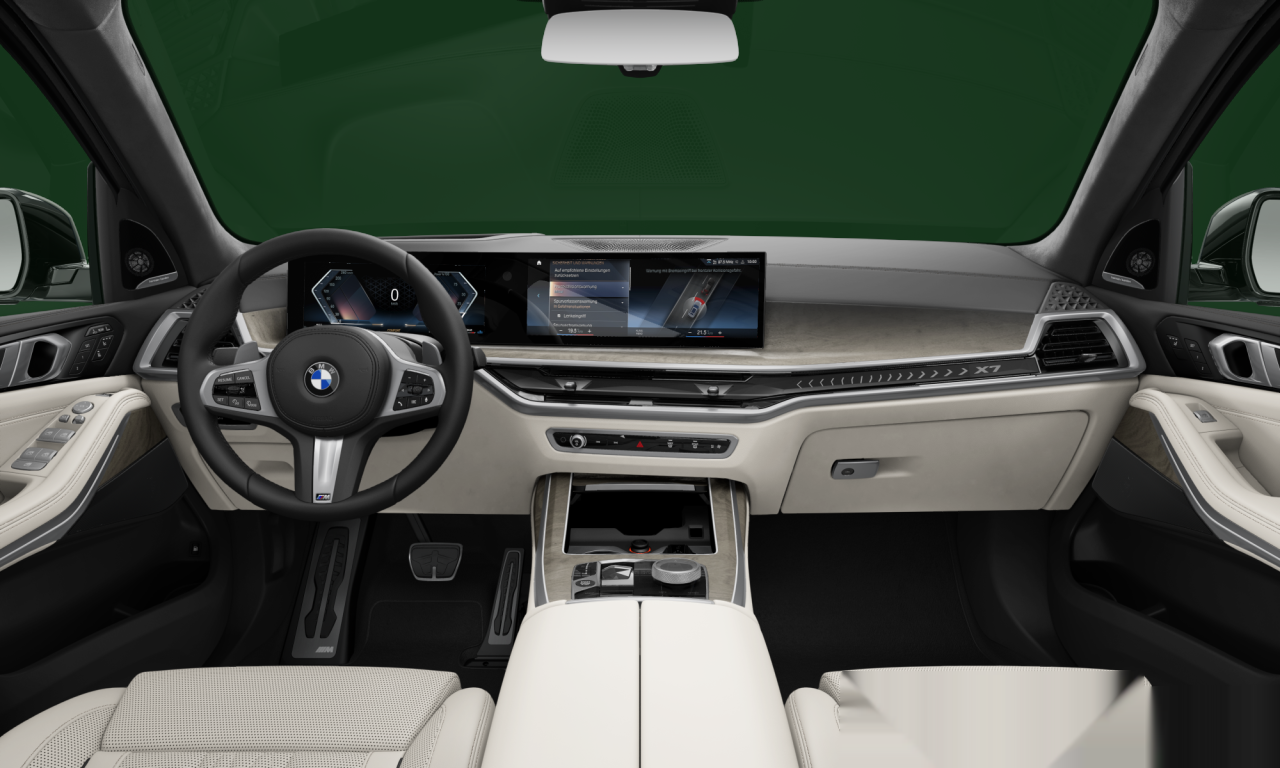 Interior of BMW X7 xDrive40d (G07 (MUE)), VIN WBA21EN0709S34530