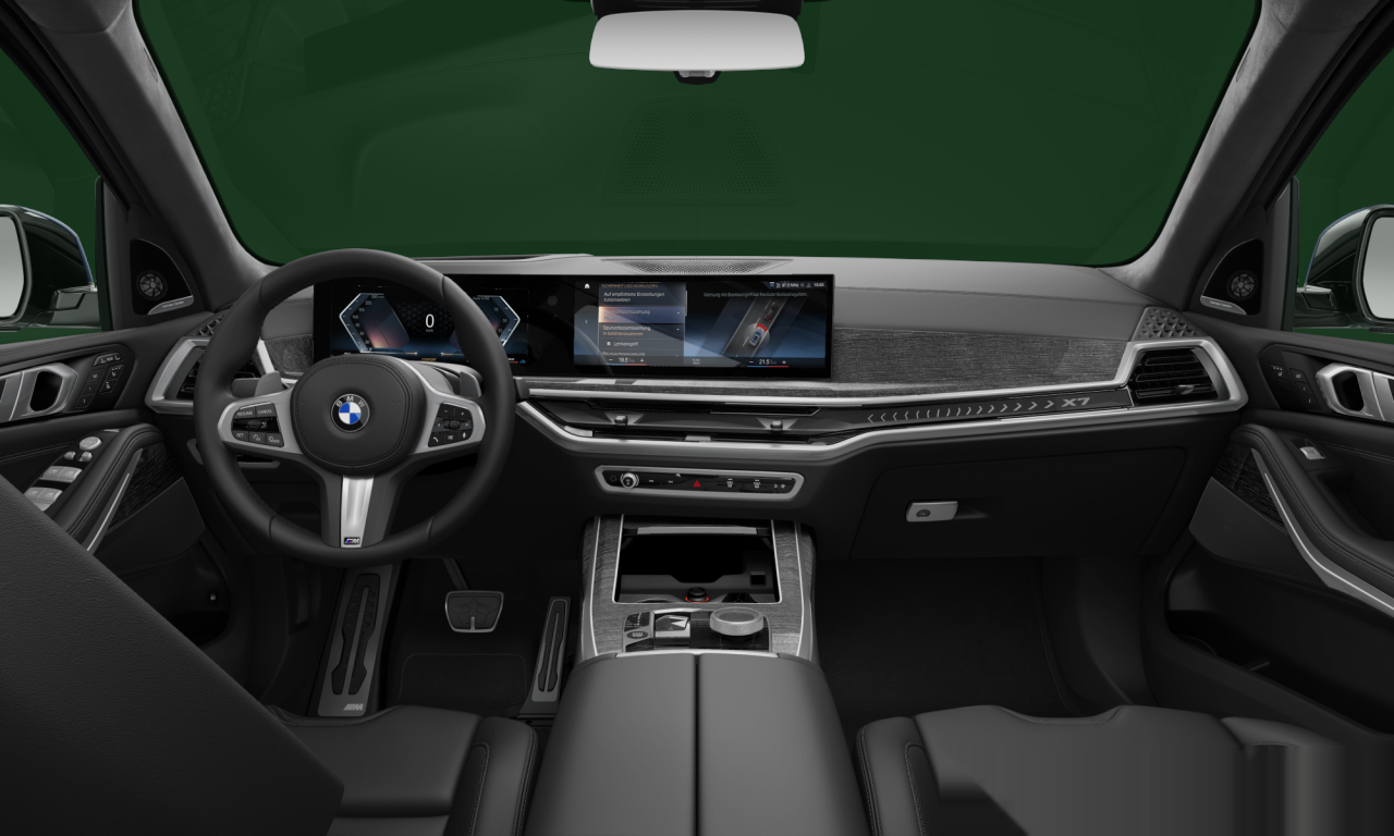 Interior of 2023 BMW X7 xDrive40d (G07 (MUE)), VIN WBA21EN0X09S78635