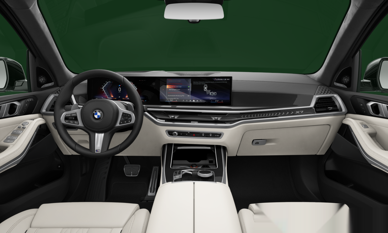 Interior of BMW X7 xDrive40d (G07 (MUE)), VIN WBA21EN0X09Z16043