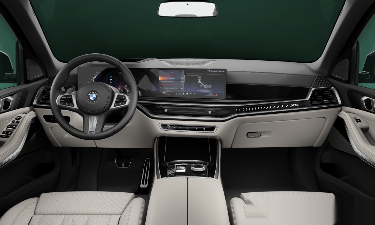 Interior of BMW X5 xDrive40i (G05 (MUE)), VIN WBA21EU04S9Z69972