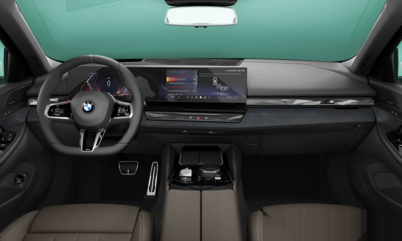 Interior of BMW 520i (G60), VIN WBA21FJ07TCY27937