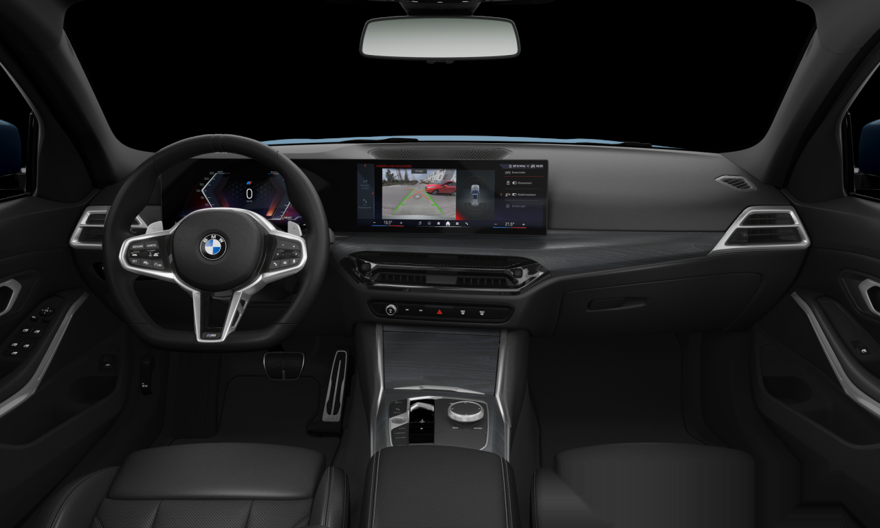 Interior of 2024 BMW 320i (G21 (MUE)), VIN WBA21FY060FU46077
