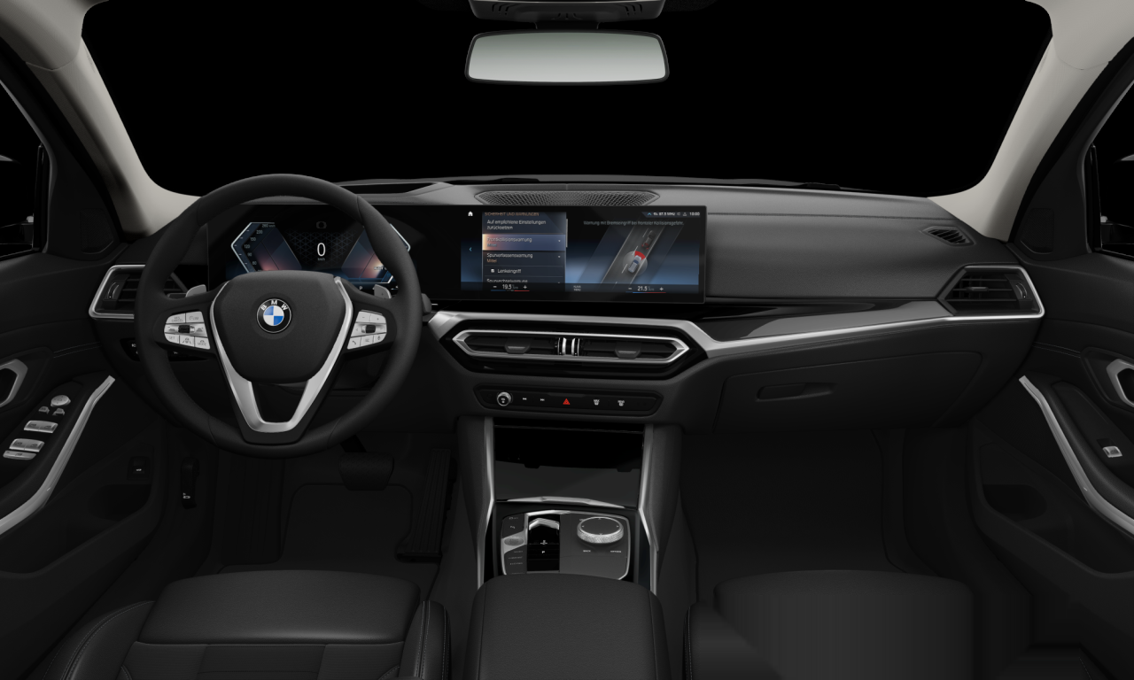 Interior of 2023 BMW 320d (G21 (MUE)), VIN WBA21FZ070FP67513