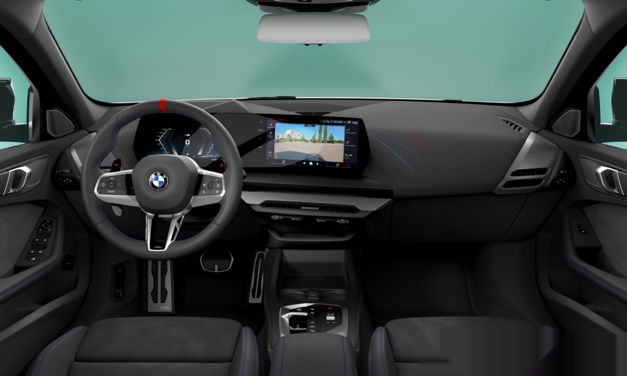 Interior of BMW M135 xDrive (F70), VIN WBA21GE0507U70147