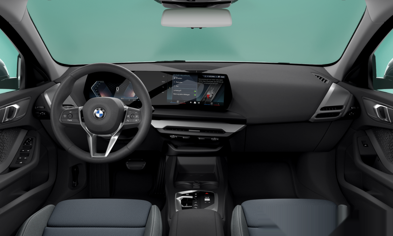 Interior of 2026 BMW 120d (F70), VIN WBA21GF0007W44124
