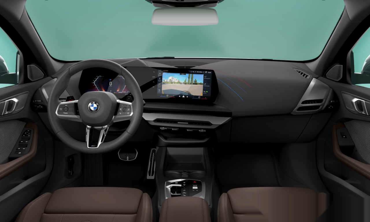 Interior of 2025 BMW 120d (F70), VIN WBA21GF0307T68019