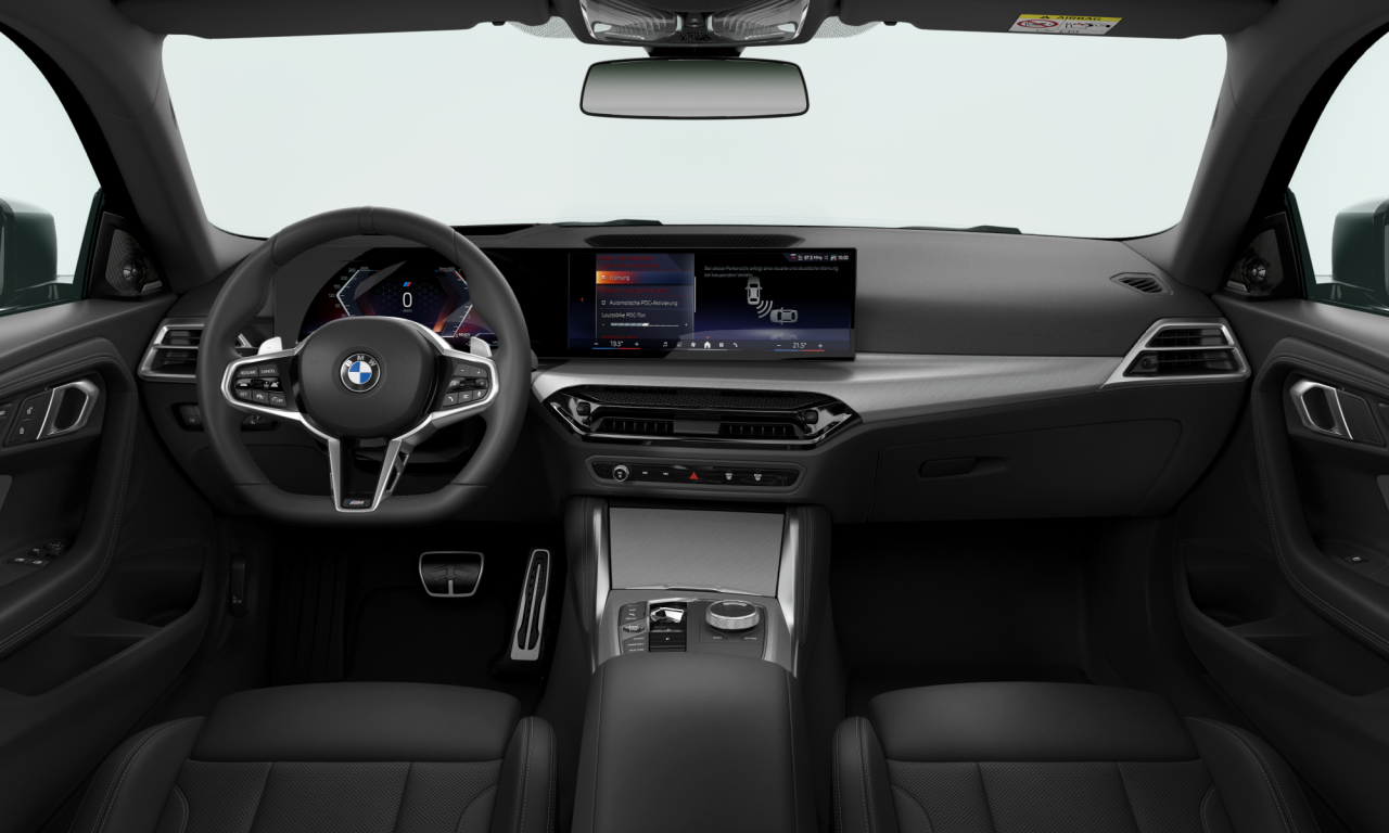 Interior of BMW 230i (G42), VIN WBA22CM0208F85325