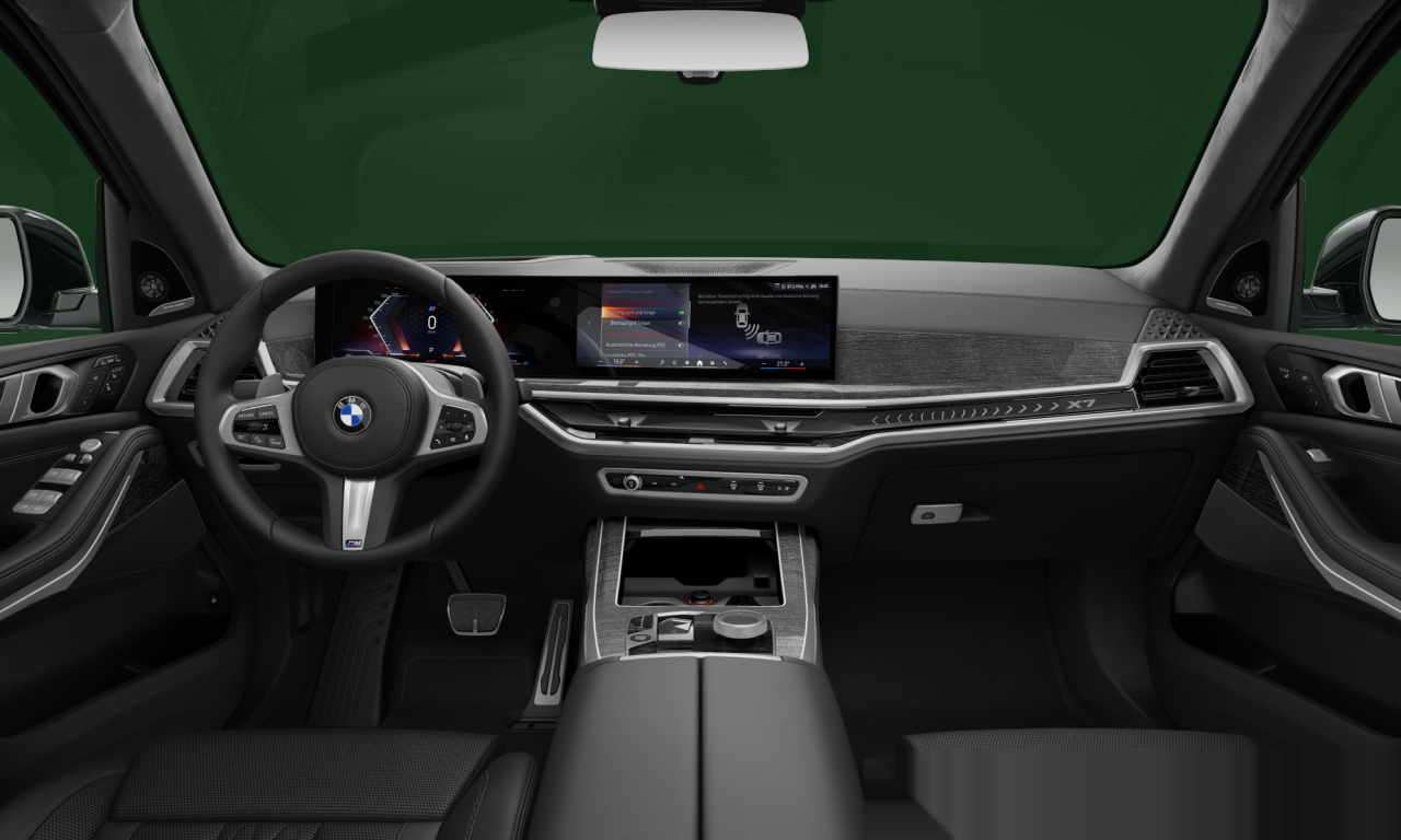 Interior of BMW X7 xDrive40i (G07 (MUE)), VIN WBA22EM0209Z84304