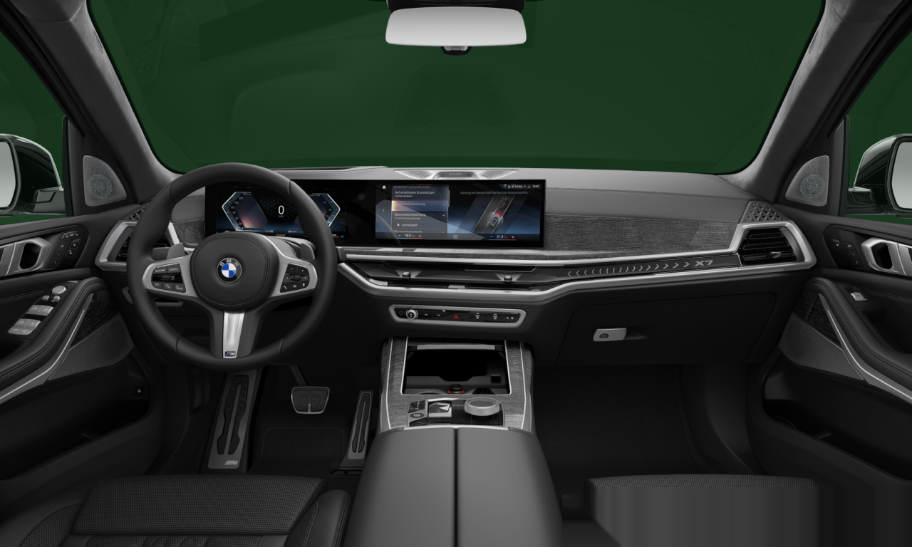 Interior of 2023 BMW X7 xDrive40d (G07 (MUE)), VIN WBA22EN0009R59058