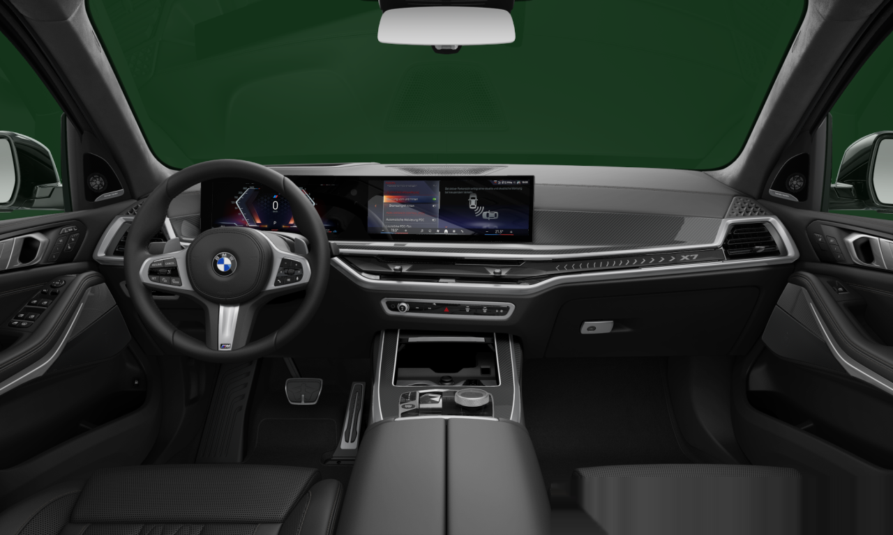 Interior of BMW X7 xDrive40d (G07 (MUE)), VIN WBA22EN0109545531
