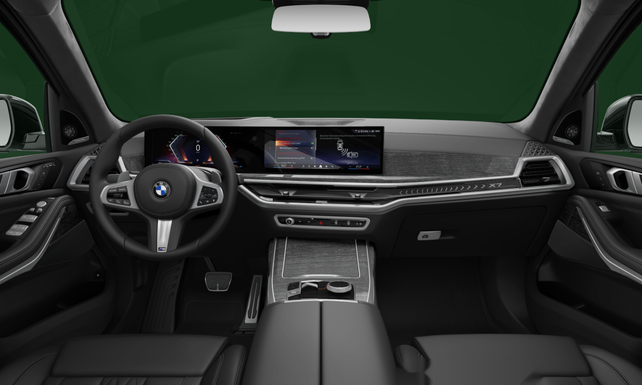 Interior of BMW X7 xDrive40d (G07 (MUE)), VIN WBA22EN0609Z31216