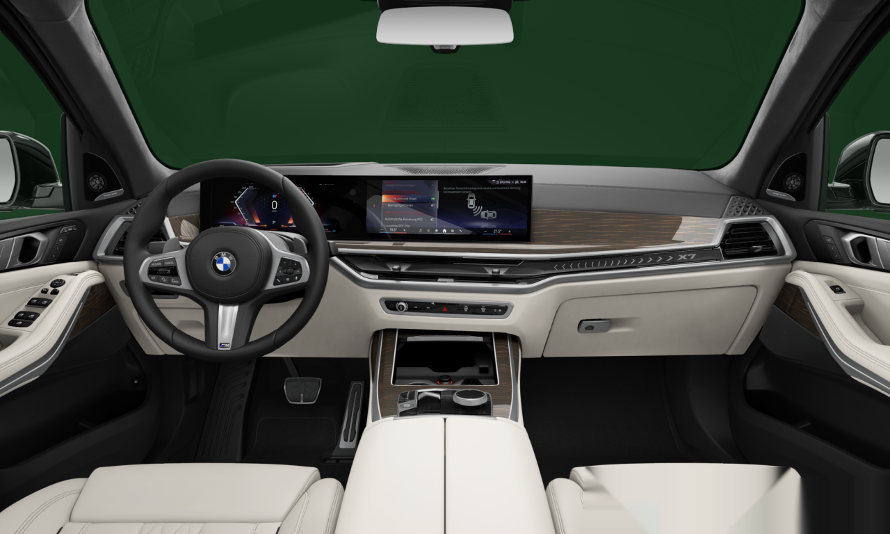 Interior of BMW X7 xDrive40d (G07 (MUE)), VIN WBA22EN0X09390123