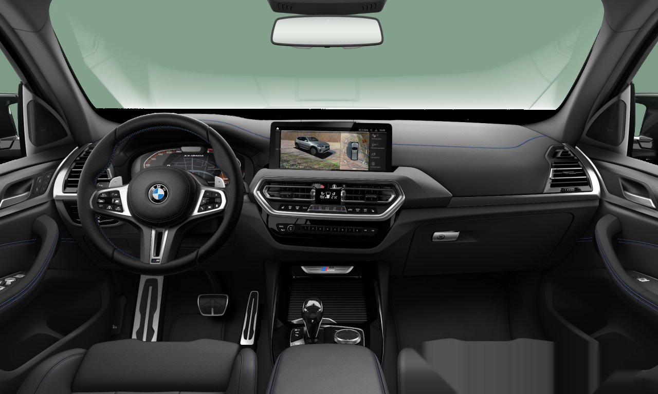 Interior of BMW X3 M40d (Sports Activity Vehicle (5 Doors)), VIN WBA25DN000N152824