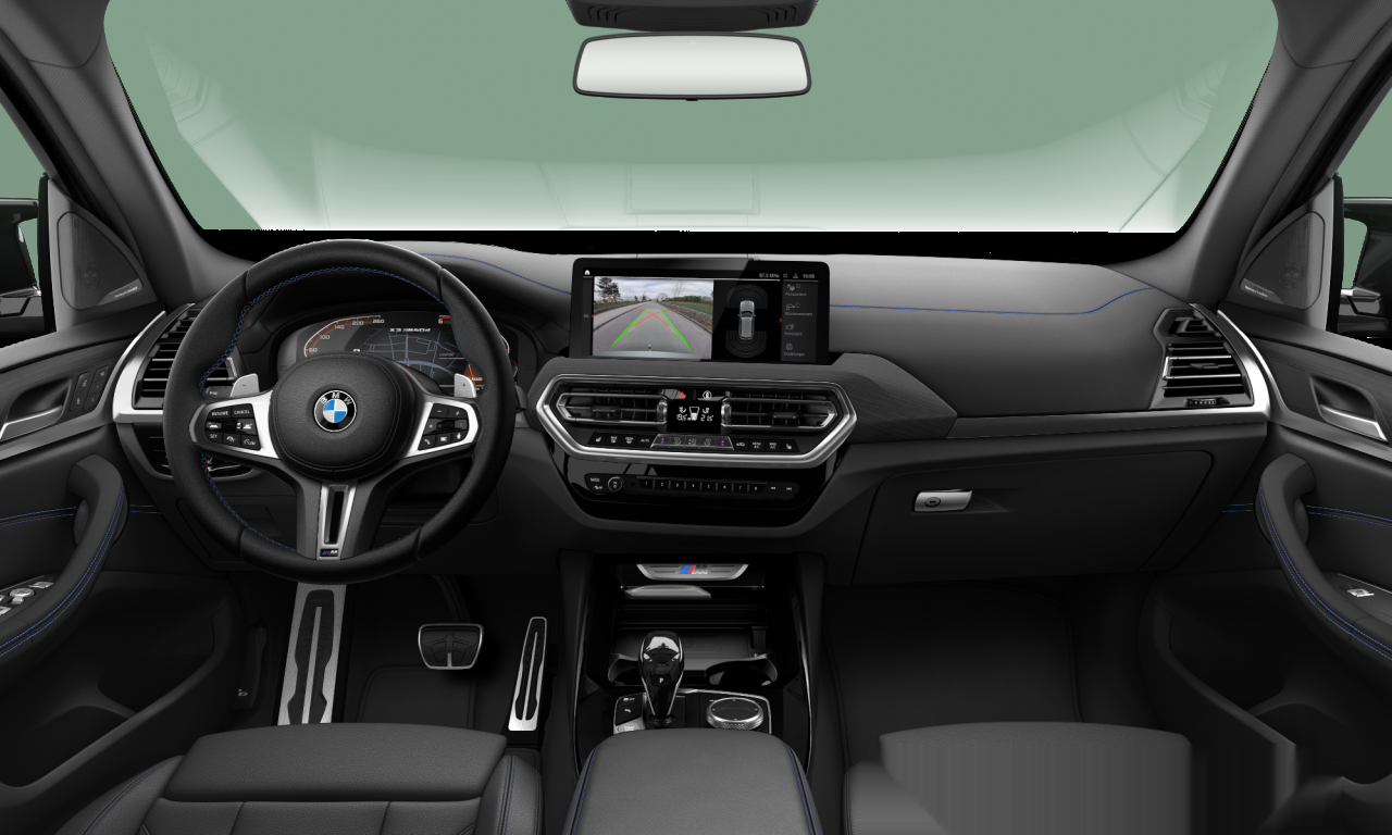 Interior of BMW X3 M40d (G01 (MUE)), VIN WBA25DN000N215436