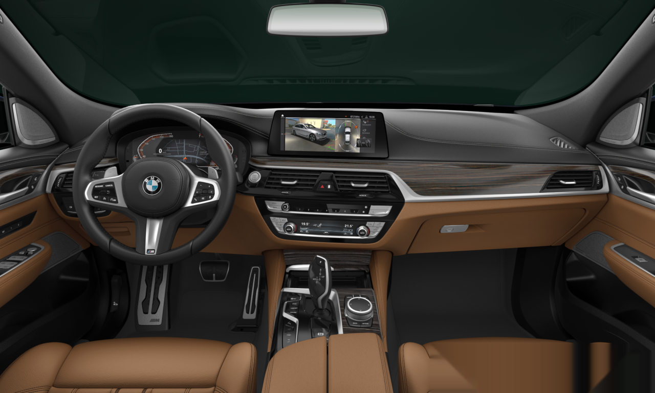 Interior of BMW 630i (G32 (MUE)), VIN WBA27BP03RY428744