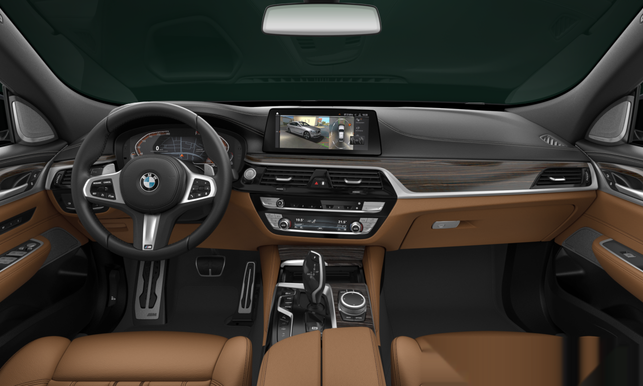 Interior of BMW 630i (G32 (MUE)), VIN WBA27BP06PY416861
