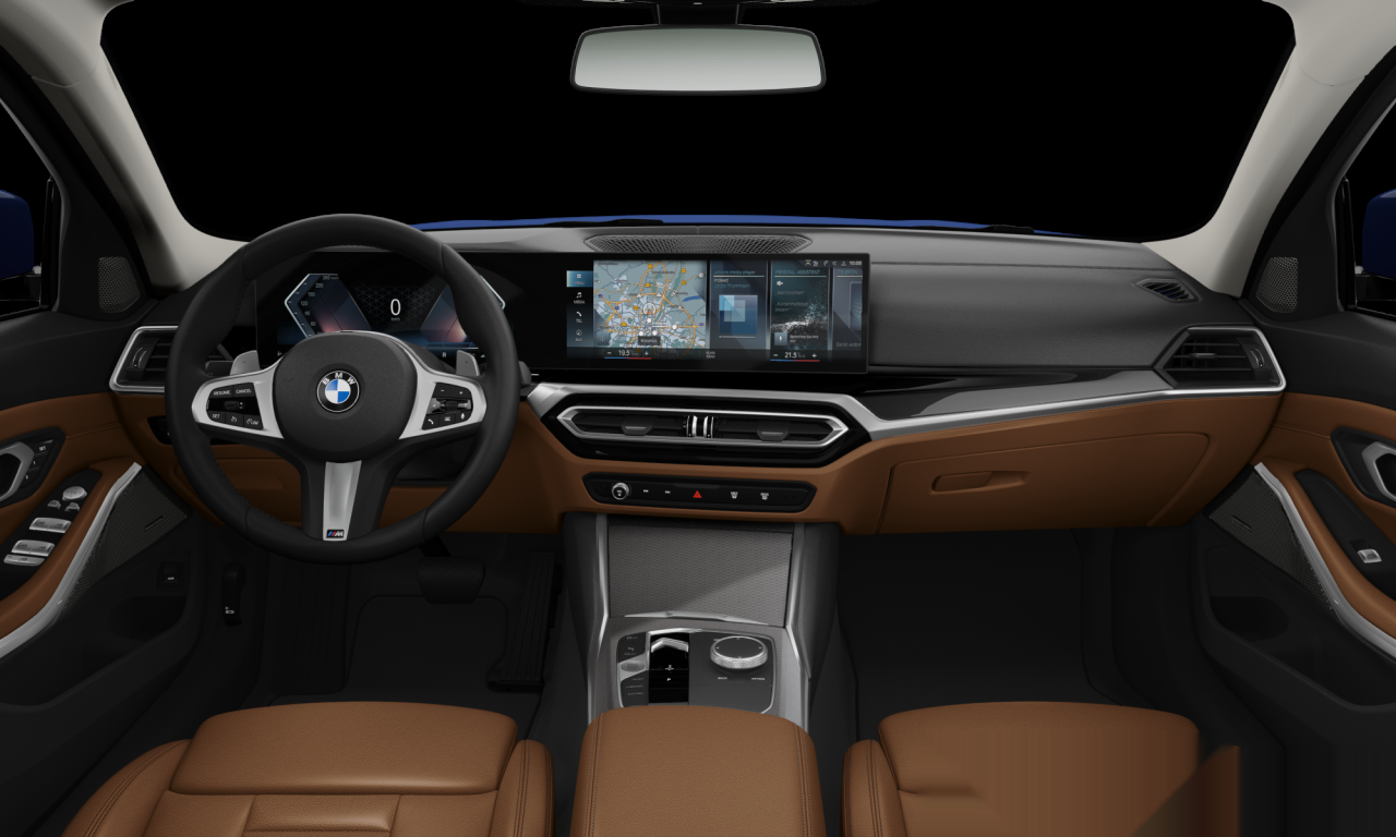 Interior of BMW 330Li (G28 (MUE)), VIN WBA27FH01PY423786