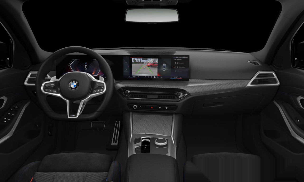 Interior of 2025 BMW 318i (G20 (MUE)), VIN WBA28FF0X08F78653