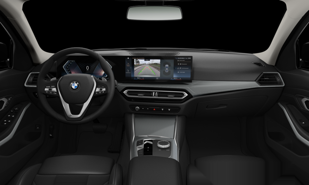 Interior of 2023 BMW 318d (G20 (MUE)), VIN WBA28FU0308D37441