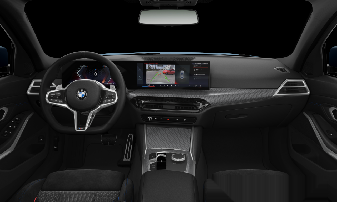 Interior of 2025 BMW 318d (G20 (MUE)), VIN WBA28FU0708G15256