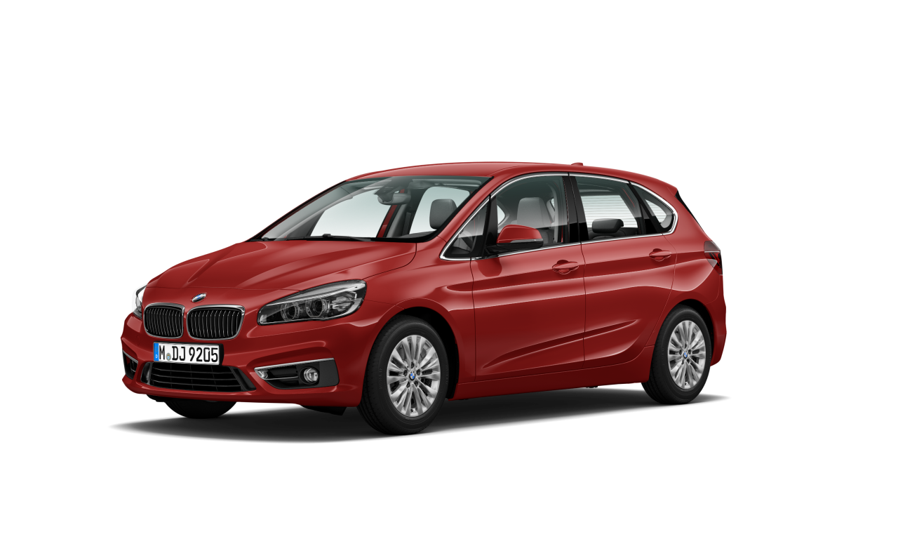 Exterior of BMW 218i (F45), VIN WBA2A32010VZ48573