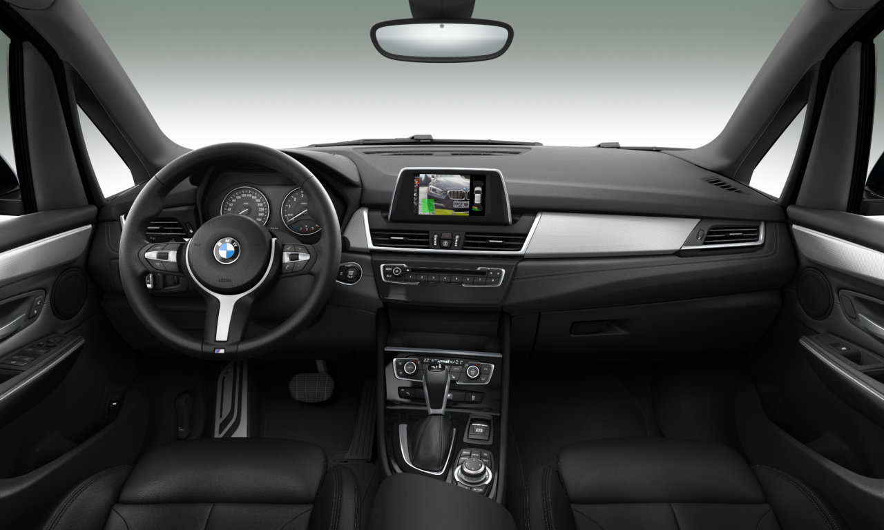 Interior of 2015 BMW 220i (F45), VIN WBA2A52090V494505