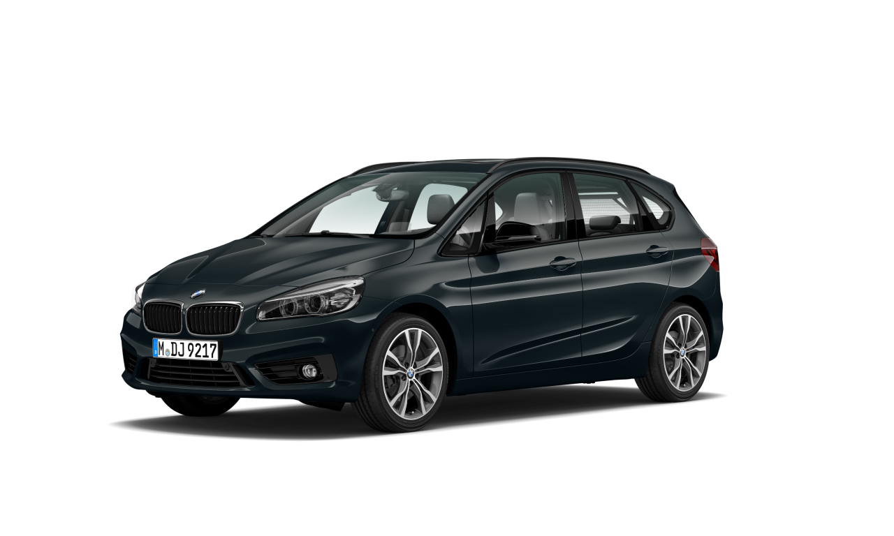 Exterior of BMW 225i (F45), VIN WBA2A72090VZ89833