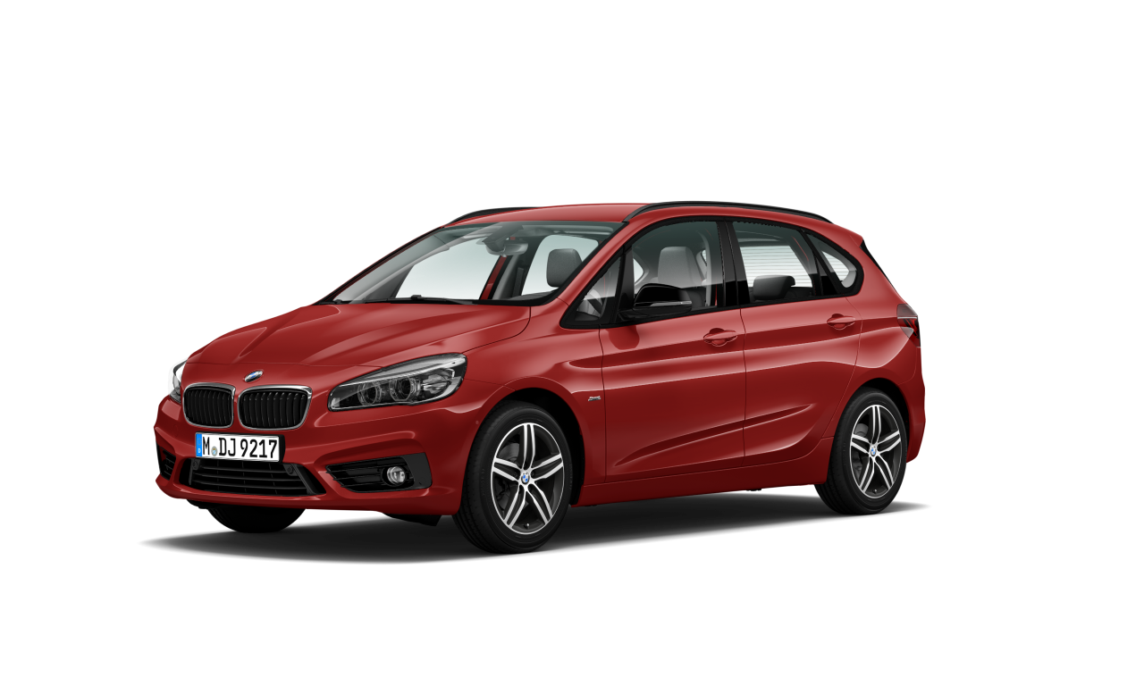 Exterior of BMW 216d (F45), VIN WBA2B31050V975855