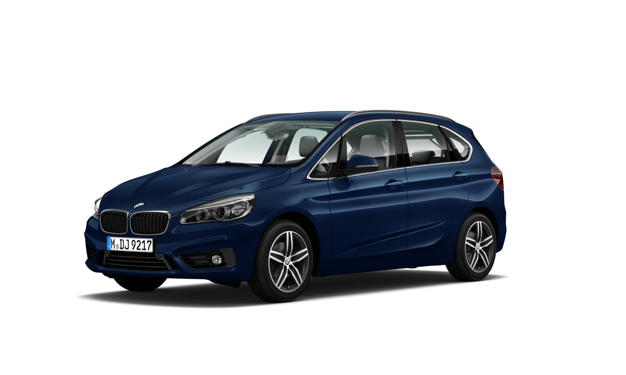 Exterior of 2014 BMW 218d (F45), VIN WBA2C11070V339312