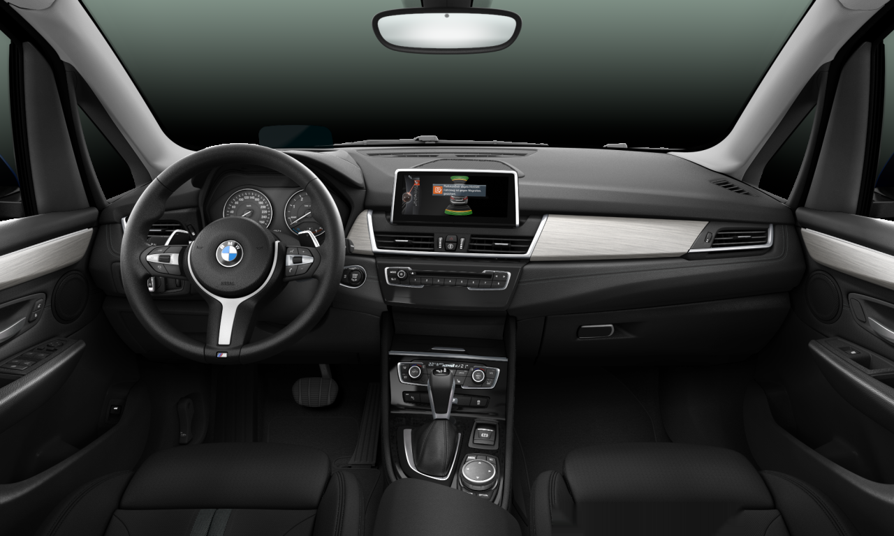 Interior of 2014 BMW 218d (F45), VIN WBA2C11070V339312